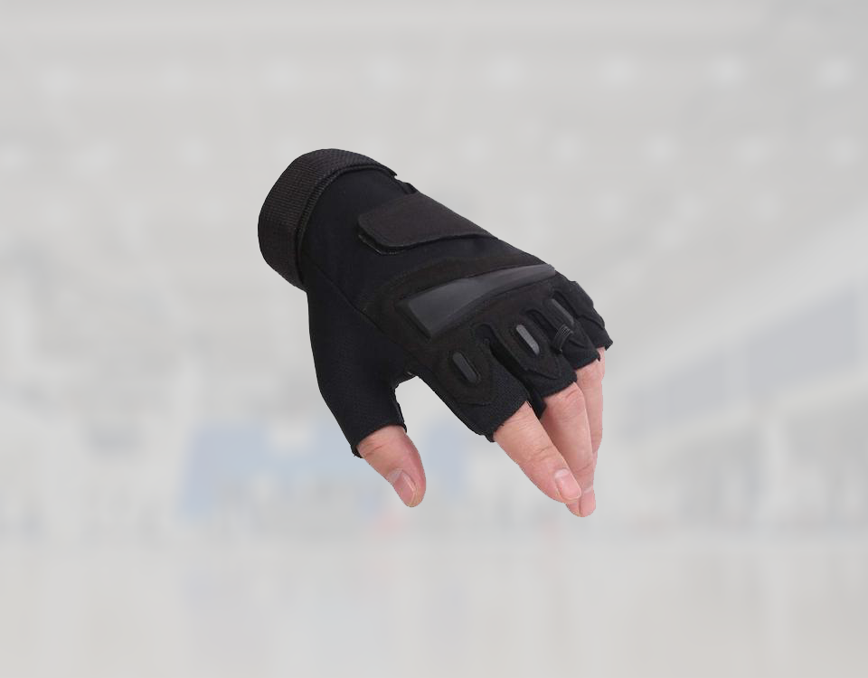 fingerless gym gloves